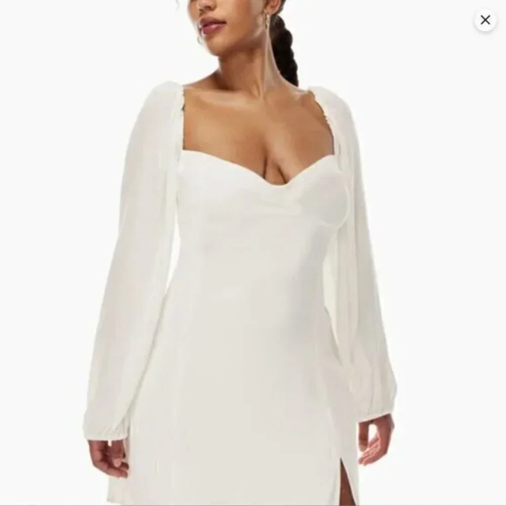 NWT Aritzia Wilfred Novella Mini Dress in Size 8 - Picture 1 of 7